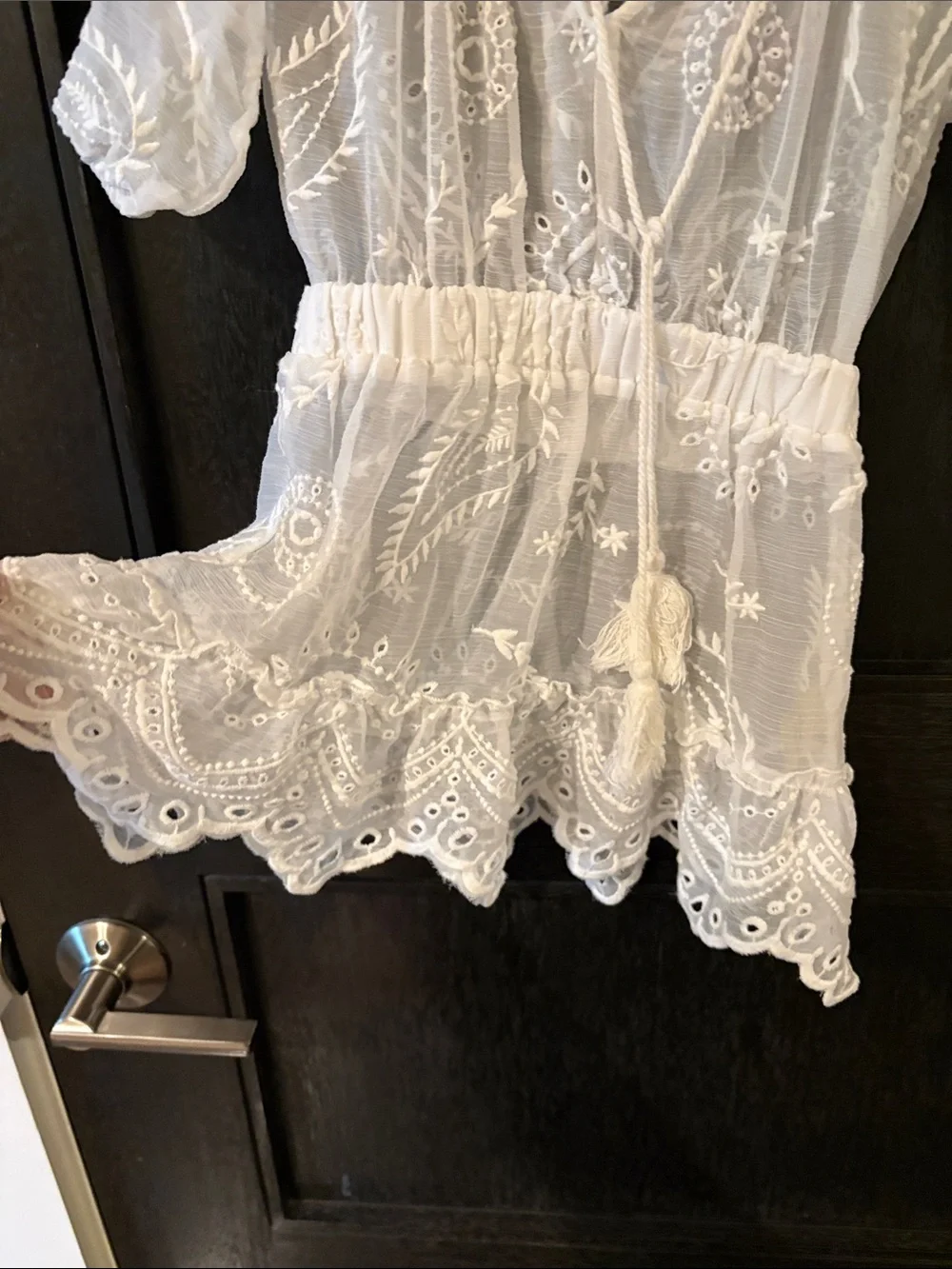 Marlo kids 1-2 years white eyelet dress dainty